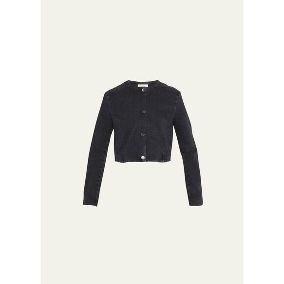 Loulou Studio Haro Denim Jacket - XS - Black - Picture 4 of 8
